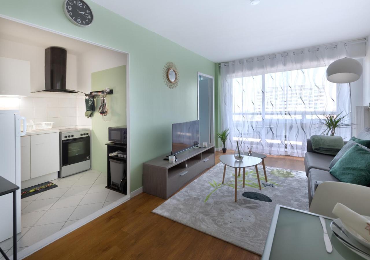 Appartement Cosy - Tonkin, Parc Tete D'Or 维勒班 外观 照片