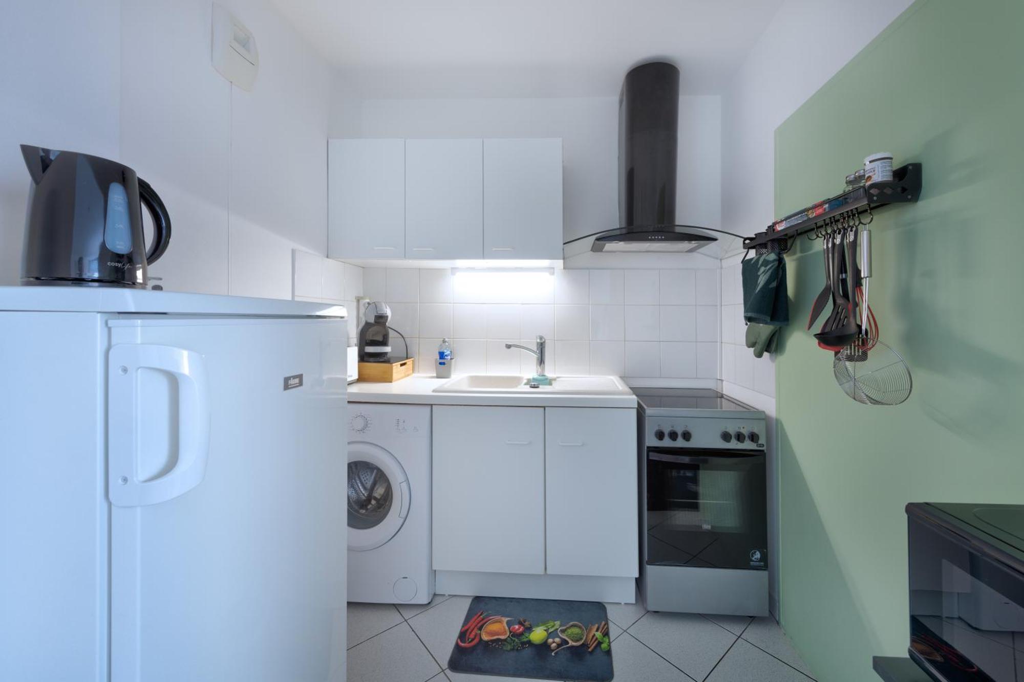 Appartement Cosy - Tonkin, Parc Tete D'Or 维勒班 外观 照片